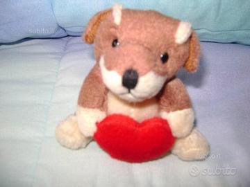 Portachiavi pelouche con cuore