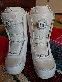 Scarponi da snowboard Flow.