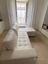 Divano Letto Bianco