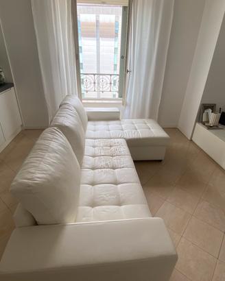 Divano Letto Bianco