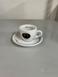 12PZ Tazza Caffè Napoletana Alta Con Piattino