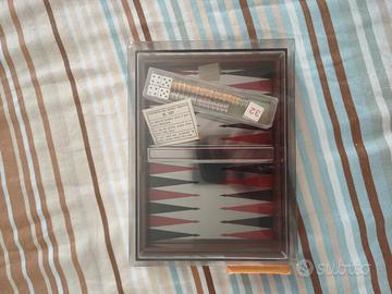 Backgammon da viaggio vintage Dal Negro