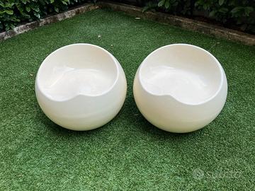 Vintage anni 70 sedute da esterno