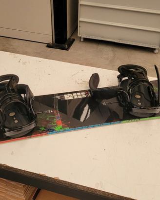 Attacchi Burton Cartel snowboard taglia L 43-46