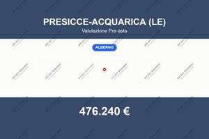 Immobile in asta di 902 m² a Presicce-Acquarica