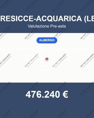 Immobile in asta di 902 m² a Presicce-Acquarica