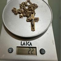 Collana battesimo oro 750