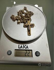 Collana battesimo oro 750