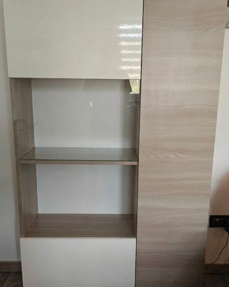 Vetrina cristalliera moderna per salotto