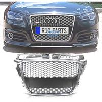 GRIGLIA AUDI A3 8P 08-12 LOOK RS CROMATO NERO