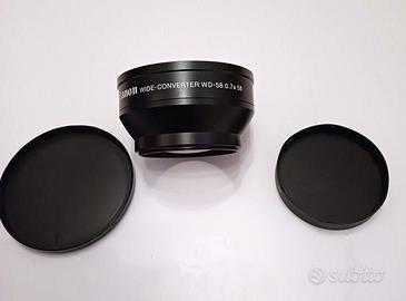 Ottica Canon wide-converter 58 x 0.7 x 58