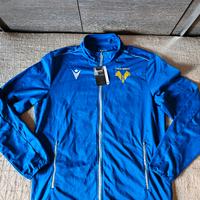 Felpa Hellas Verona Macron blu