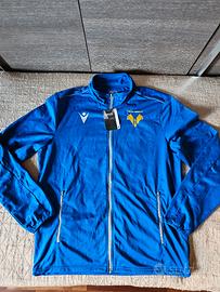 Felpa Hellas Verona Macron blu