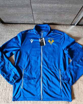 Felpa Hellas Verona Macron blu