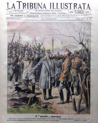 La Tribuna Illustrata 4 Nov 1917 WW1 Viareggio