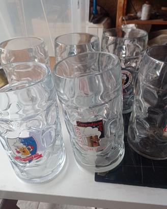 Boccali birra vari
