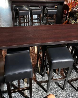 POUF CONSOLE PIU SGABELLI
