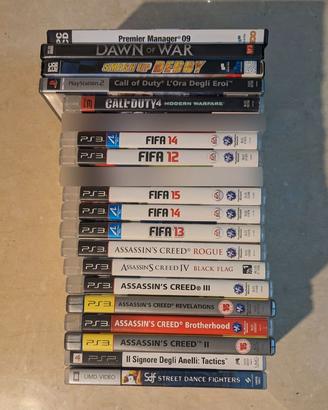 Lotto giochi/DVD - PC/PSP/PS2/PS3