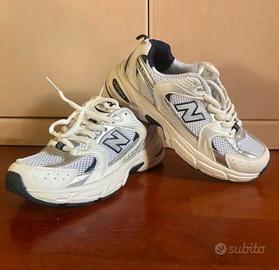 New Balance 530 Bianche e Blu 36 Nuove Originali