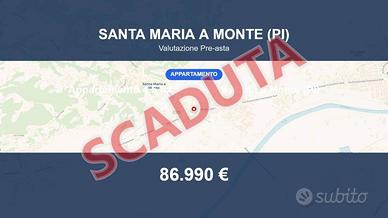 Immobile in asta di 97 m² a Santa Maria a Monte