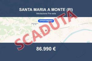Immobile in asta di 97 m² a Santa Maria a Monte