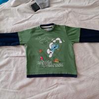 maglietta a manica lunga 12 mesi