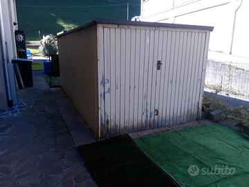 Box in alluminio scheletro ferro