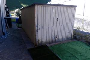 Box in alluminio scheletro ferro