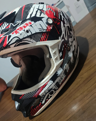 Casco motocross 