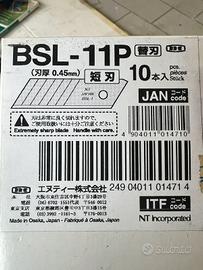Lame NT BSL‑11P originali – 0,45 mm – 10 pezzi