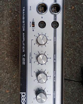 Transistor amplifier T22 Paso