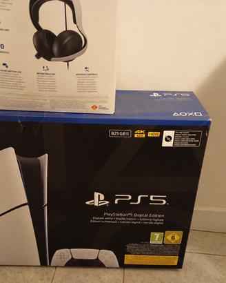 PlayStation 5 più cuffie sony