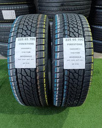 2 GOMME 225 65 16C FIRESTONE IVN RIF2742