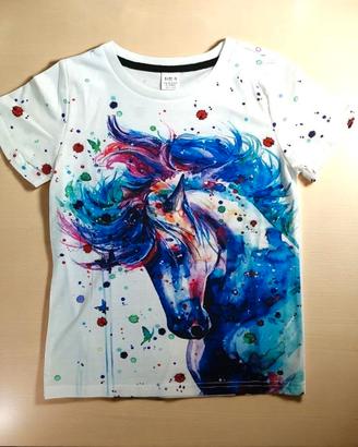 T-Shirt Maglietta manica corta bambino, 6 - 8 anni