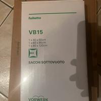 Vorwerk folletto VB15 sacchi sottovuoto