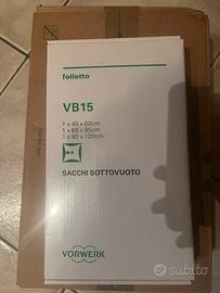 Vorwerk folletto VB15 sacchi sottovuoto