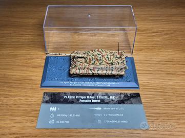 Modellino 1:72 Panzer VII Tiger II 1944