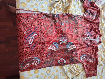 Casacca / Tunica Leggera con Motivo Paisley