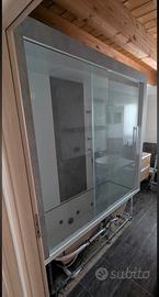 Box doccia con vasca idromassaggio 