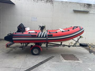 Gommone BWA m4,40,motore Suzuki 25 cv 2T