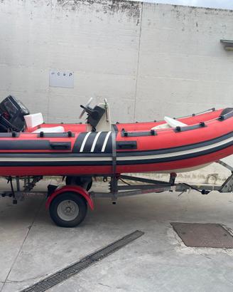 Gommone BWA m4,40,motore Suzuki 25 cv 2T