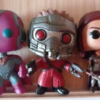 Action figure Funko Pop!: Vision, S.Lord e L.Sif