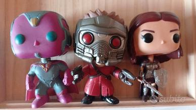 Action figure Funko Pop!: Vision, S.Lord e L.Sif