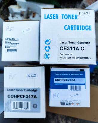 HP toner cohpcf217a hf244a ce311ac cocpce278a