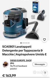 pulitore tappezzeria divani letti moquette 