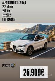 Alfa Romeo Stelvio 2.2 Turbodiesel 210 CV AT8 Q4 V