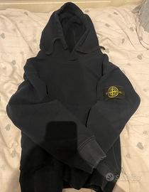 felpa stone island nera