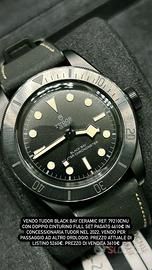 Tudor black bay ceramic