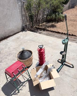 Kit per imbottigliare il vino