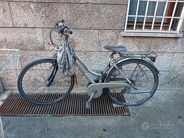 bici elettrica microbike da riparare 